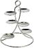 petits fours stand 6 small dishes in silver plated - Ercuis